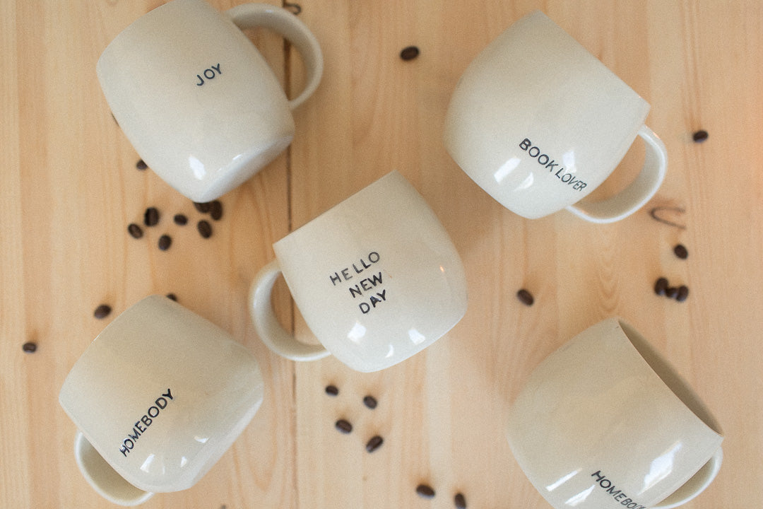 Stamped Mug - Book Lover