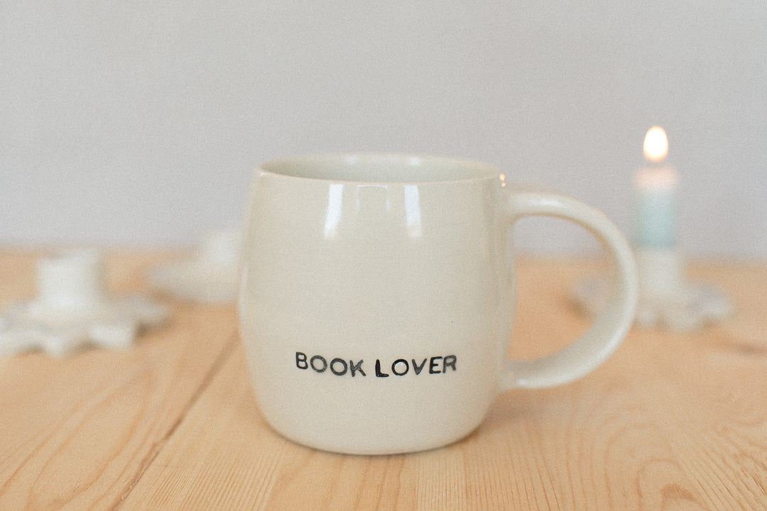 Stamped Mug - Book Lover