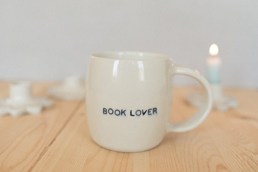 Stamped Mug - Book Lover