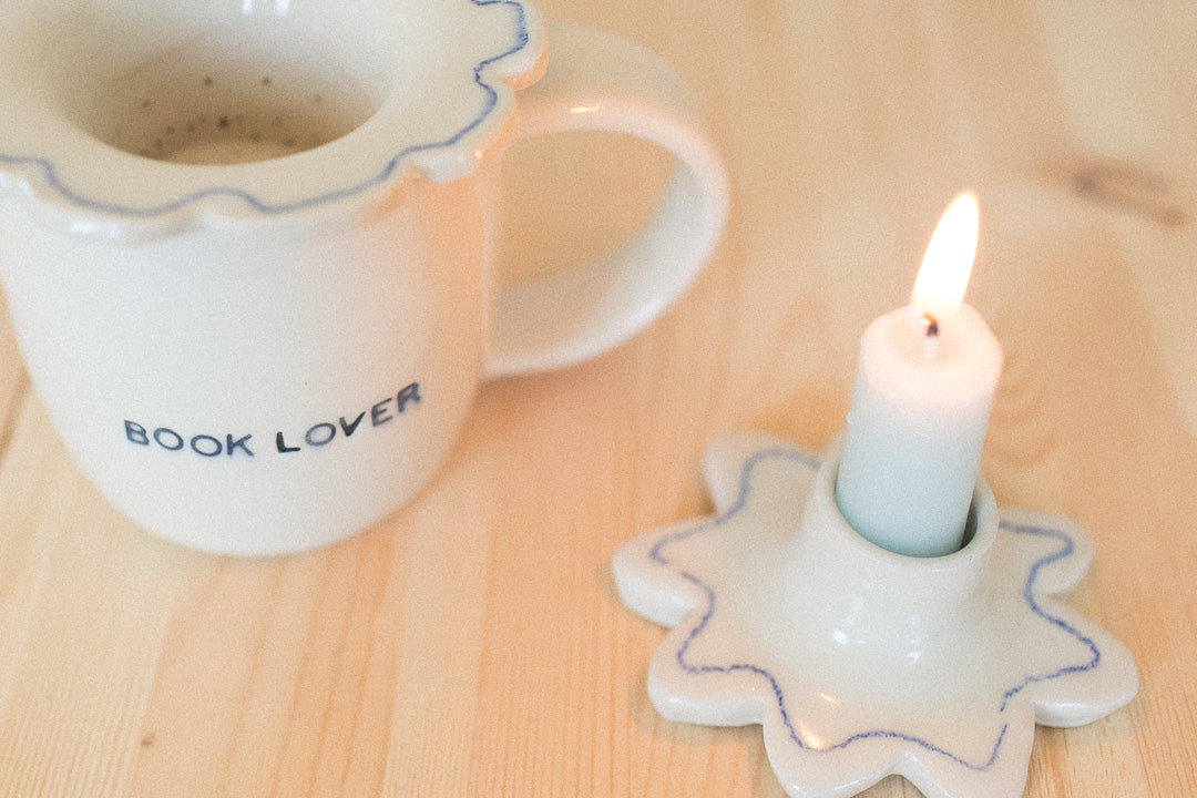 Stamped Mug - Book Lover