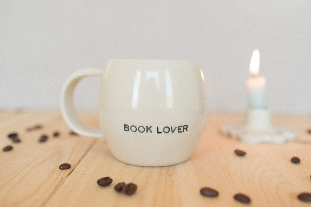 Stamped Mug - Book Lover