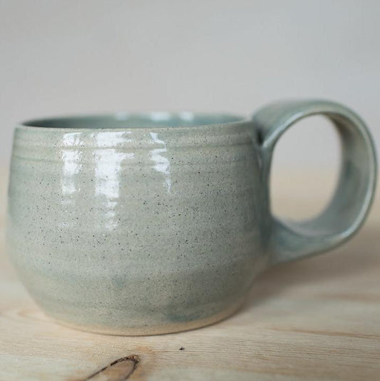 Rounded Green Mug 10 oz