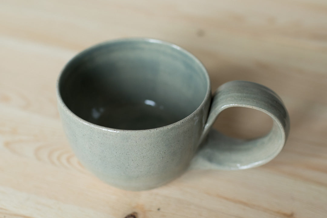 Rounded Green Mug 8 oz