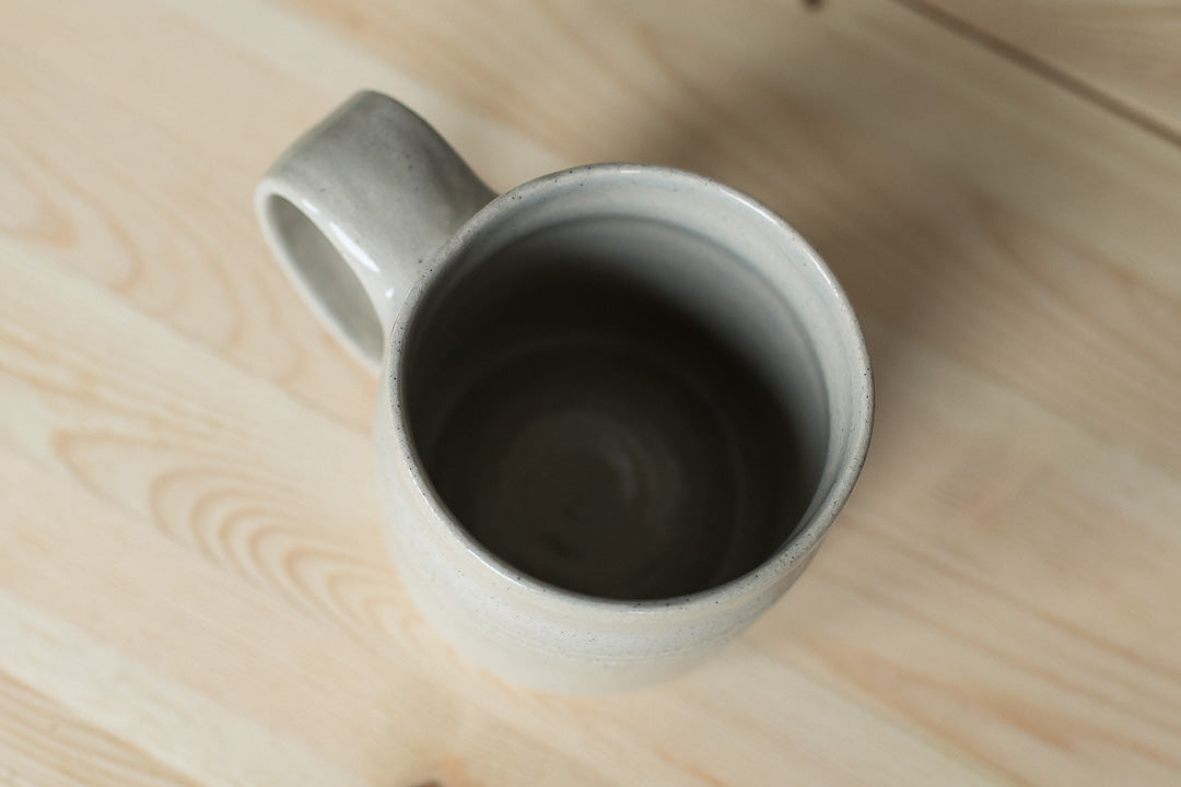 Textured Gray Mug 12 oz