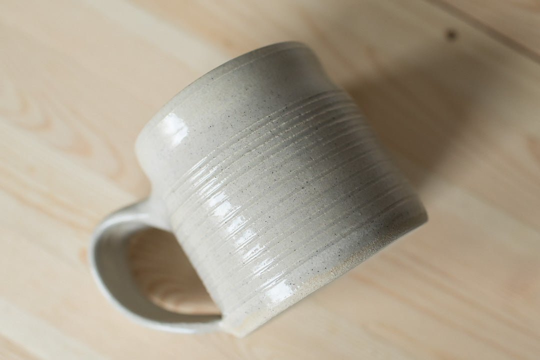 Textured Gray Mug 12 oz