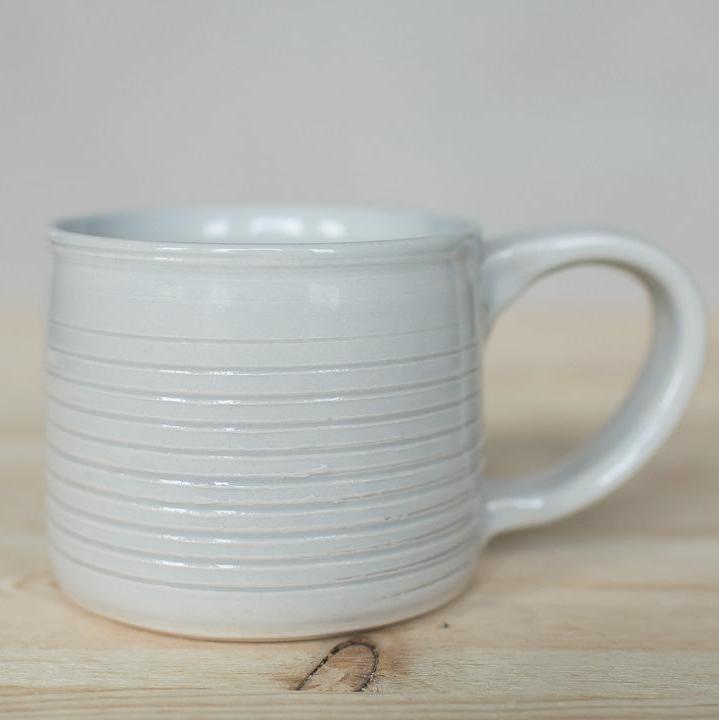 Textured Gray Mug 8 oz